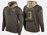 Nike Blues 3 Bob Gassoff Retired Olive Salute To Service Pullover Hoodie,baseball caps,new era cap wholesale,wholesale hats